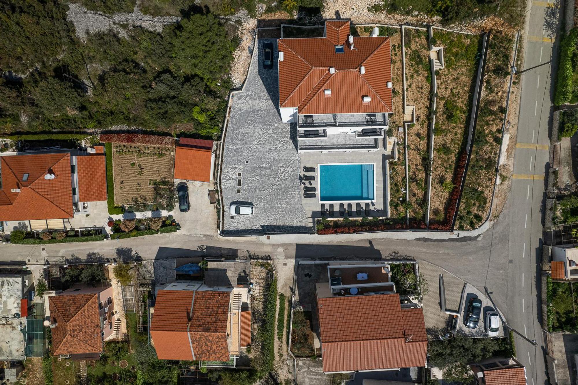 Villa Barbara & Zoran With Free Parking And Heated Swimming Pool Сегет Враница Екстериор снимка